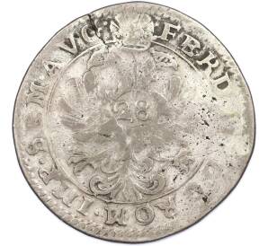 28 штюберов (1 гульден) 1637–1649 года Синьория Йевер — Фото №1