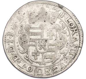 28 штюберов (1 гульден) 1637–1649 года Синьория Йевер — Фото №2
