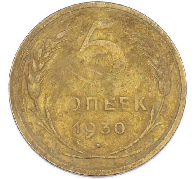 Монета 5 копеек 1930 года (Артикул: T11-46013) — Фото №1
