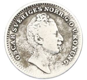 1/16 риксдалера 1848 года Швеция — Фото №2