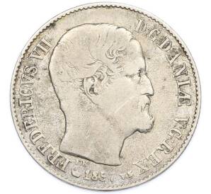 16 скиллингов 1857 года Дания — Фото №1