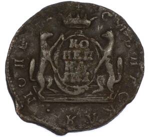 1 копейка 1771 года КМ «Сибирская монета» — Фото №1