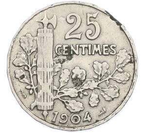 25 сантимов 1904 года Франция — Фото №1