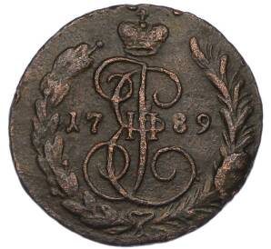 1 копейка 1789 года ЕМ — Фото №1