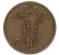 Монета 1 пенни 1916 года Русская Финляндия (Артикул: K7-2628) — Фото №2