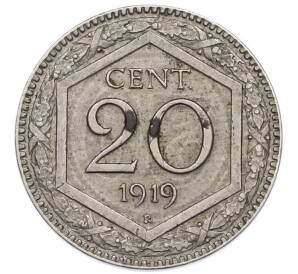 20 чентезимо 1919 года Италия — Фото №1