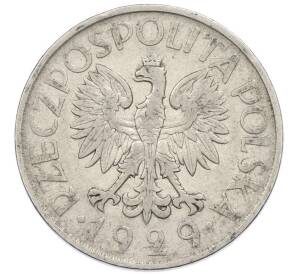 1 злотый 1929 года Польша — Фото №1