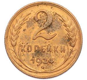 2 копейки 1924 года — Фото №1