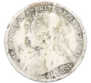3 пенса 1897 года Великобритания — Фото №2