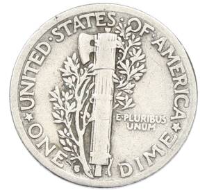 1 дайм (10 центов) 1935 года S США — Фото №2