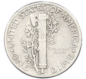 1 дайм (10 центов) 1944 года США — Фото №2