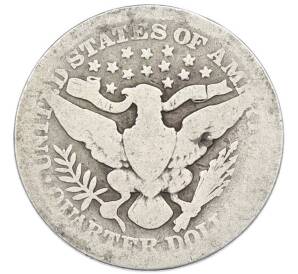 1/4 доллара (25 центов) 1902 года США — Фото №2