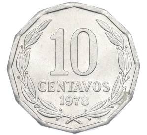 10 сентаво 1978 года Чили — Фото №1