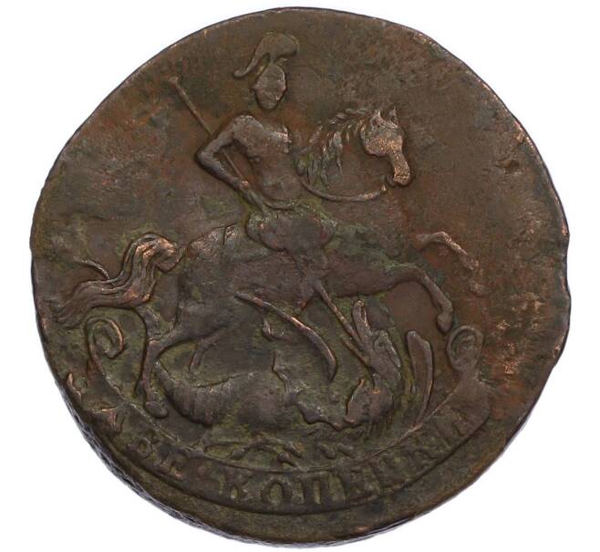 Монета 2 копейки 1760 года (Артикул: K7-2801) — Фото №2