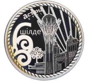 1 доллар 2013 года Ниуэ «6 июля — День столицы Казахстана» — Фото №1
