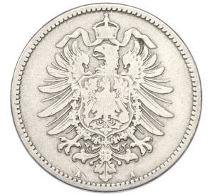 1 марка 1875 года A Германия — Фото №2