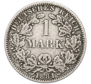 1 марка 1881 года A Германия