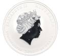 Монета 50 центов 2013 года Австралия «Китайский гороскоп — Год змеи» (Артикул: K6-0795) — Фото №2