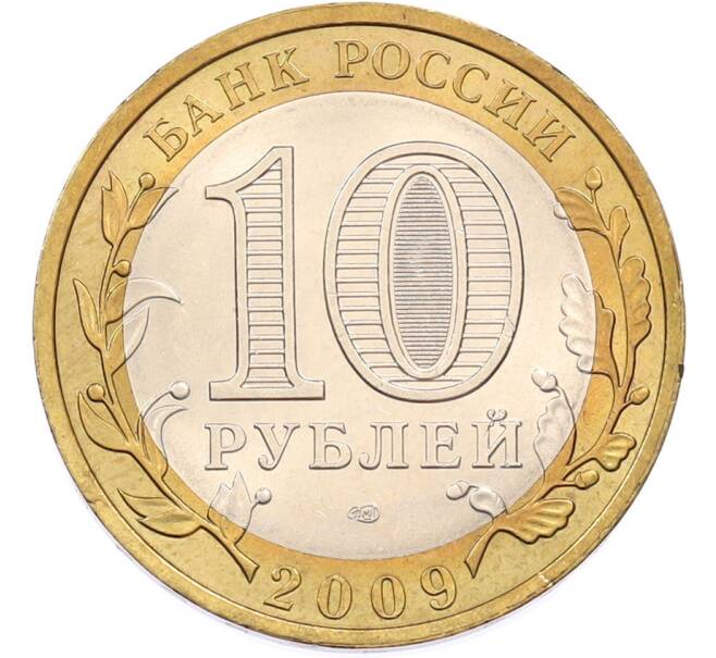 Монета 10 рублей 2009 года СПМД «Древние города России — Калуга» (Артикул: T11-46965) — Фото №2