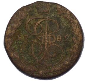 5 копеек 1782 года ЕМ — Фото №1