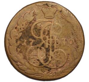 5 копеек 1770 года ЕМ — Фото №1
