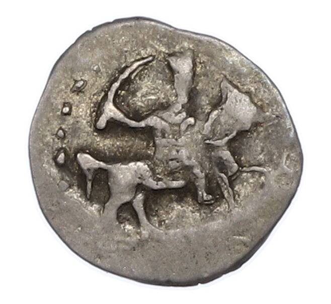 Монета Денга 1547–1584 года Иван IV «Грозный» (Москва) (Артикул: T11-47140) — Фото №1