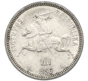 1 лит 1925 года Литва — Фото №2