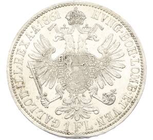 1 флорин 1861 года A Австрия — Фото №1