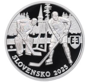 10 евро 2025 года Словакия «100 лет Чемпионату Европы по хоккею с шайбой в Словакии» — Фото №2