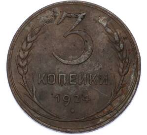 3 копейки 1924 года