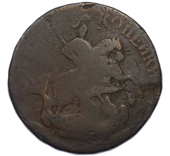 Монета 2 копейки 1757 года (Артикул: K12-89553) — Фото №2