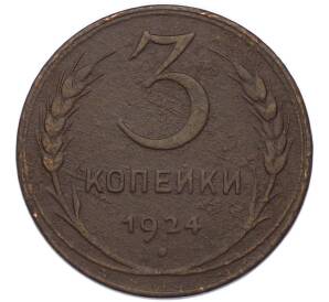 3 копейки 1924 года — Фото №1