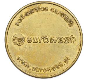 Жетон для автомойки самообслуживания «Eurowash» — Фото №1