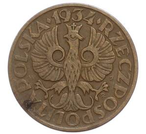 2 гроша 1934 года Польша