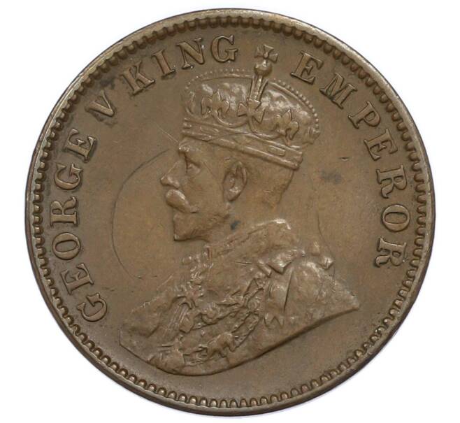 Монета 1/4 анны 1936 года Британская Индия (Артикул: K1-7590) — Фото №2