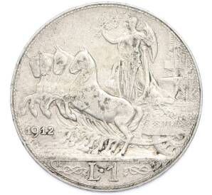 1 лира 1912 года Италия — Фото №1