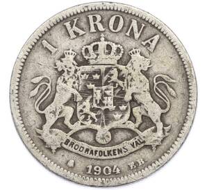 1 крона 1904 года Швеция