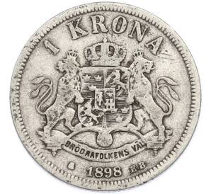 1 крона 1898 года Швеция