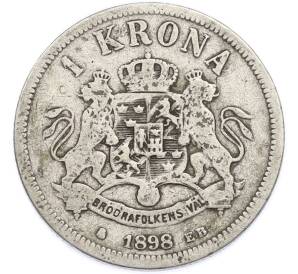 1 крона 1898 года Швеция
