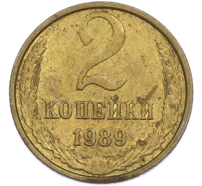 Монета 2 копейки 1989 года (Артикул: T11-47570) — Фото №1