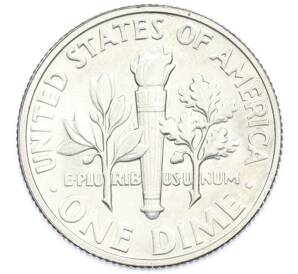 1 дайм (10 центов) 1964 года США — Фото №2