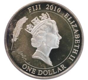 1 доллар 2010 года Фиджи «Сказки Андерсена — Девочка со спичками» — Фото №2