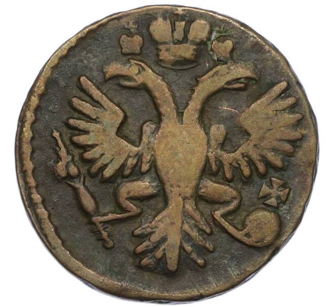 Монета Денга 1734 года (Артикул: K12-89845) — Фото №2