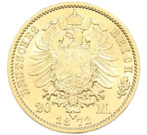 20 марок 1872 года C Германия (Пруссия) — Фото №2