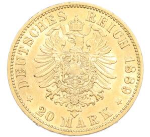 20 марок 1889 года Германия (Пруссия) — Фото №2
