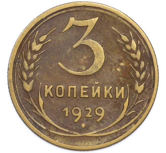 Монета 3 копейки 1929 года (Артикул: T11-48563) — Фото №1