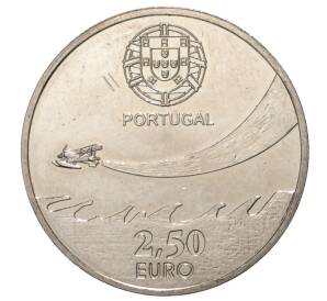 2.5 евро 2014 года Португалия «100 лет Военной авиации» — Фото №2