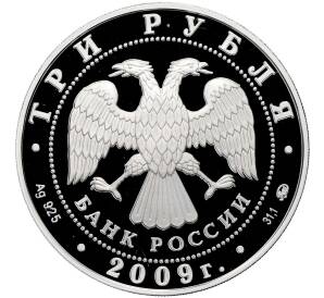3 рубля 2009 года ММД «Памятники архитектуры России — Тульский кремль» — Фото №2