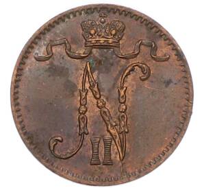 1 пенни 1901 года Русская Финляндия — Фото №2
