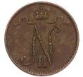 Монета 1 пенни 1903 года Русская Финляндия (Артикул: K10-17007) — Фото №2